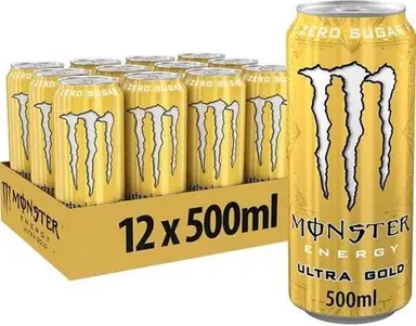 Monster Energy Ultra Gold Zero Sugar 12 x 500ml