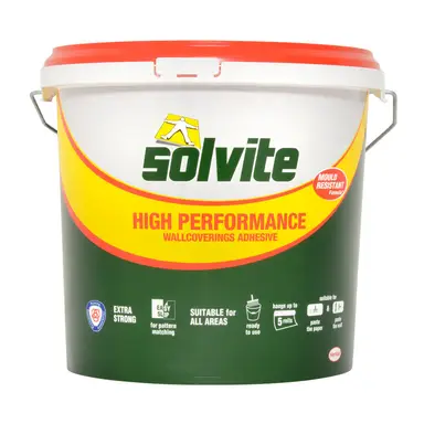 Solvite High Performance Ready Mixed Wallpaper Paste 4.5kg