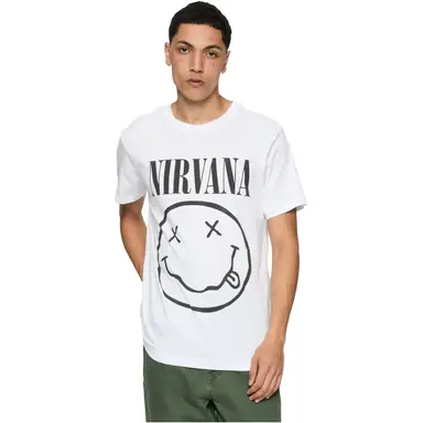 Merchcode Nirvana Lithium Tee T-Shirts white S