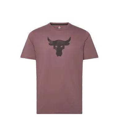 Under Armour Project Rock Payoff Graphic Men's Short Sleeve - Maroon Mist