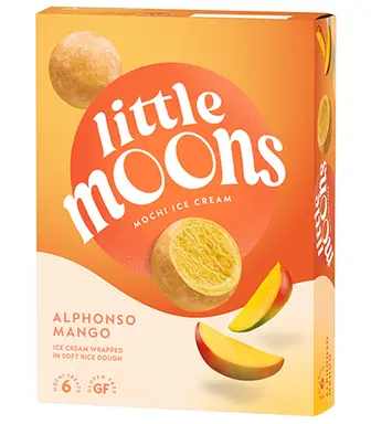 Little Moons Alphonso Mango Mochi Ice Cream 6x32g