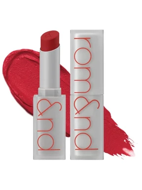 rom&nd Zero Matte Lipstick 17 Red Heat in het Nederlands: rom&nd Zero Matte Lipstick 17 Rode Hitte