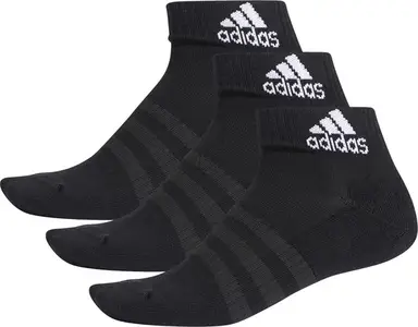 Adidas Chaussettes courtes rembourrées noir 37-39 (3 paires) 