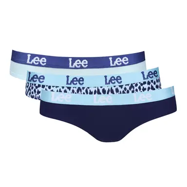 LEE BRIEFS Laura-Soft - softblauw/dierprint/imperatormarineblauw - XS
