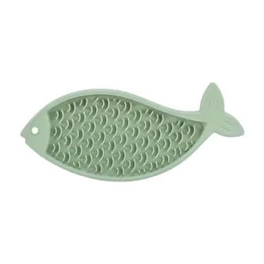 TRIXIE Schleckmatte für Katzen in Fischform 28 cm