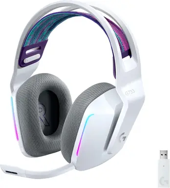 Logitech G733 LIGHTSPEED Wireless Gaming Headset - White