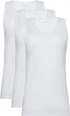 Calvin Klein Underwear 3-Pack Tank Top - White S
