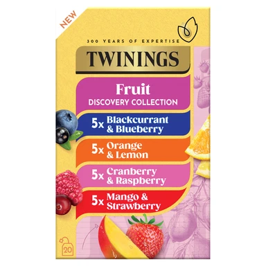 Twinings Fruit Selection 20's Tea Bags 40g
