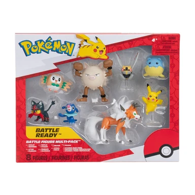 Pokemon Battle Figure 8-Pack - 2-inch Figuren, Inclusief Pikachu, Charizard, Lucario