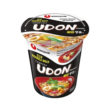 Nongshim Tempura Udon Cup Noodle 农心乌冬杯面62g