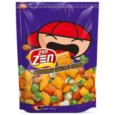 Zenzen Oriental Mixed Nuts Snack 120g Pack