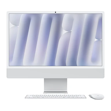 Apple iMac 24″ 4,5K Retina / Puce M4 / 16 Go RAM / 256 Go SSD / Argent