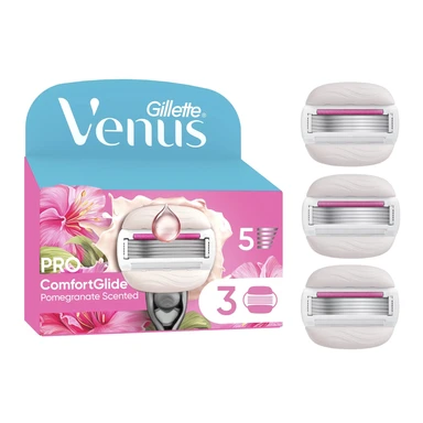 Gillette Venus Pro - Lames de rasoir Comfortglide - Lot de 3 lames