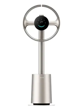 Dreame MF10 Air Bladeless Ventilator, Titan Gold, Dual-GyroWing™ System, 180° Horizontal & 90° vertikal Oszillation, AirBoost™ Technologie, TempSync™ Technologie, Wi-Fi App-Steuerung, Touch-Display, Magnetische Fernbedienung, 55 W