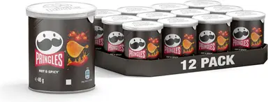 Pringles Hot & Spicy 12x40g Pittig