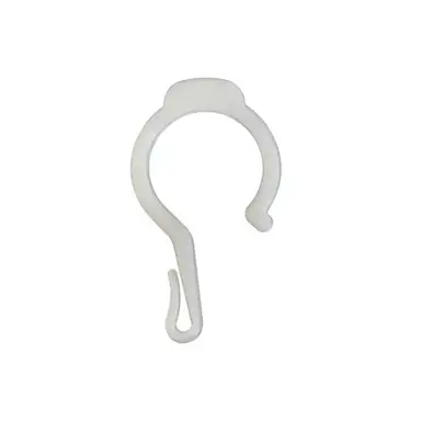 Furn Essentials Eyelet Curtain Lining Hooks White 24pcs