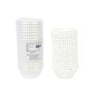 Einweg-Muffinbackförmchen, Standard- und Mini-Fettabweisende Papierförmchen für Cupcakes, Antihaft-Hüllen für einfaches Backen  
3,5x2,5cm 500 Stück kleine Muffinförmchen