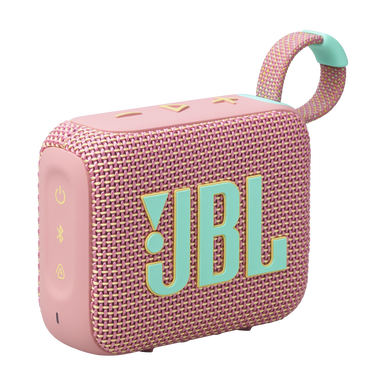 JBL Go 4 Ultra-Portable Bluetooth Speaker – Pink
