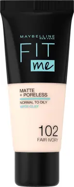 Maybelline FIT ME foundation 102 licht