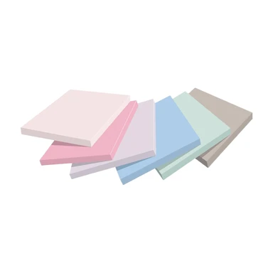 Post-It Super Sticky Soulful Colours 76x76 90 Sheets, Pack of 6
