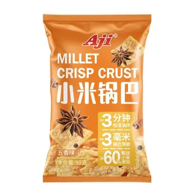 AJI millet crisp crust (Five Fragrances)Aji小米锅巴（五香味）90g
