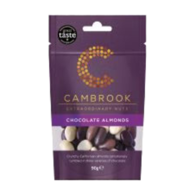 Cambrook - Chocolate Almonds - 90g