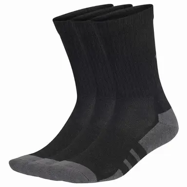 Adidas Essentials Chaussettes mi-mollet rembourrées noir gris 40-42 (3 paires)