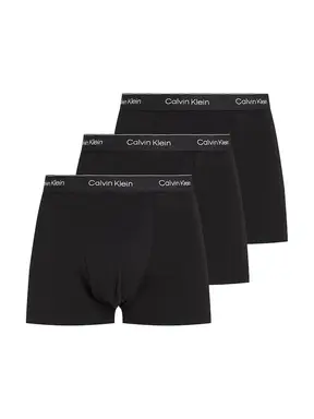 Calvin Klein 3-Pack RELAXED FIT TRUNK BLACK W/DTM WB  S