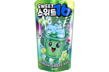 Sweet16 Groene druivenfrisdrank suikervrij - 200 ml