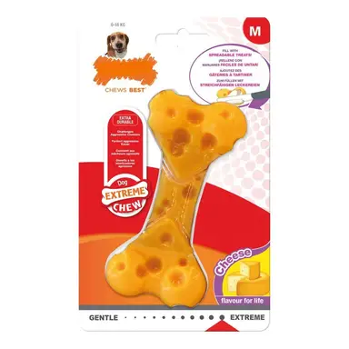 Nylabone Os en fromage à mâcher pour chien