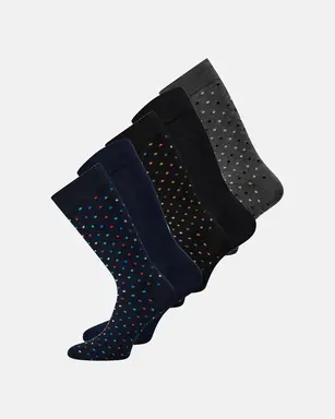 Claudio socks bamboo 5 pc FSC Multicolor 40-47