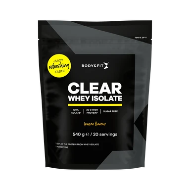 Body & Fit Clear Whey Isolate citroen, 540 g (20 porties)