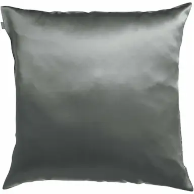 VIVARAISE Taie d’oreiller Ashley cendre - 65 x 65 cm