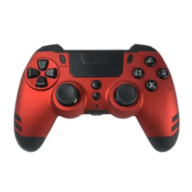 Lexip SteelPlay Slim Pack Wireless Controller -Ruby Red (PS4, PC)