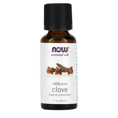 NOW Foods Clove Essential Daily Wellness Support Oil Aromatherapy - 30ml