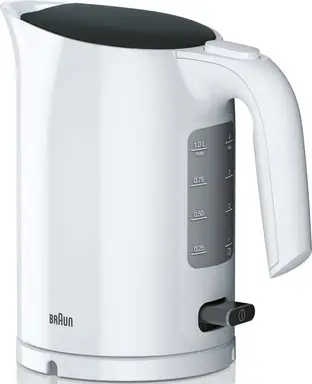 Braun PurEase WK 3100 elektrischer Wasserkocher Weiß 1,7 L 2200 W