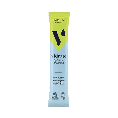 Vidrate Hydration Powder Lemon, Lime & Mint Flavour - 3g