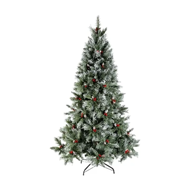 WeRChristmas Scandinavian Blue Spruce Christmas Tree, 6 ft