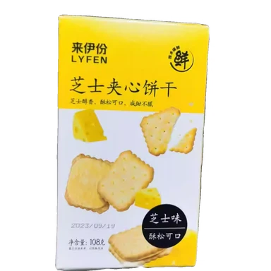 Laiyifen Käse-Sandwich-Keks 108 g