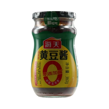 Haday 0% zugesetzte Sojabohnenpaste 360G