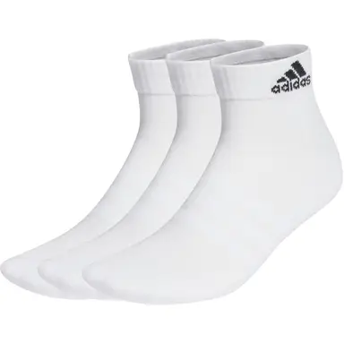 Adidas Chaussettes courtes rembourrées blanc 37-39 (3 paires)