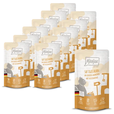 MjAMjAM Saftiges Huhn an leckeren Möhrchen 12 x 125 g