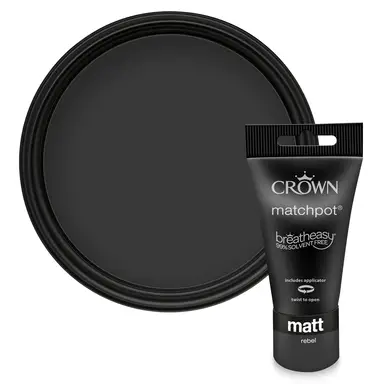 Crown Matt Emulsion Rebel 40ML