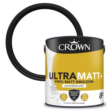 CROWN Ultramatt Plus Pure Brilliant White 2.5l