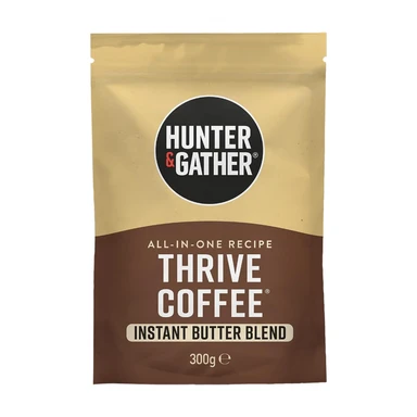 HUNTER & GATHER Thrive Functional Coffee Daily Wellness Support Powder - 300g