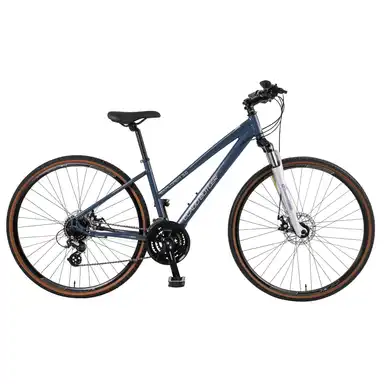 Claud Butler Bike Explorer 3.0 Low Step Road/Mountain Hybrid Blue 18"
