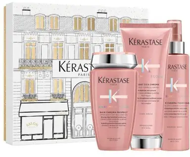 Kerastase Chroma Absolu Set (Bain Chroma Respect 250ml Fondant Cica Chroma 200ml Sérum Chroma Thermique 150ml) 

Kérastase Chroma Absolu Set (Bain Chroma Respect 250ml Fondant Cica Chroma 200ml Sérum Chroma Thermique 150ml)