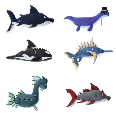 Fisch 8 inch Collectable Soft Toy Plush Blind Box Assortment