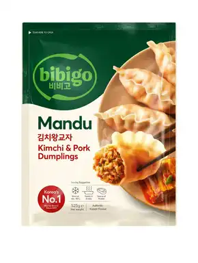 Bibigo MANDU Kimchi & Pork 525g/pack
