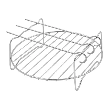 BLACKMOOR Air Fryer Wire Rack with 3 Skewers
